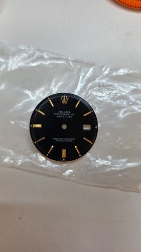 Cadran rolex datejust noir - cadran,