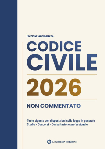 Codice civile non commentato - codice,