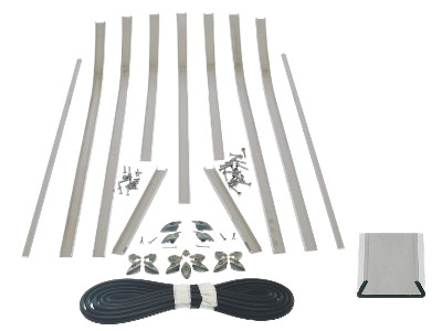 Kit listelli strisce pedana