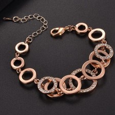 2pz Bracciale Catena Link per