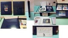 Walt Disney COFANETTO FANTASIA VHS CD Litografia Libro Cert. - Tiratura Limitata