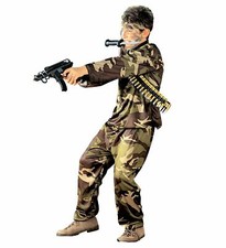 Costume soldato taglia 11 13 - costume,