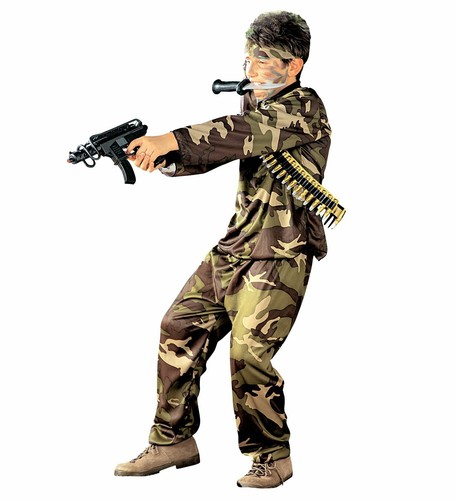 Costume soldato taglia 5 7 - soldato, 5/7
