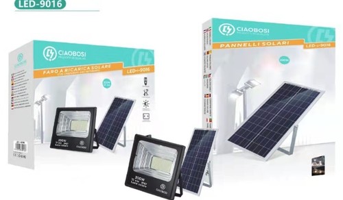 Faro solare led 100w luce - faro,