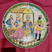 Piatto Eschenbach da collezione Natale 1977 edizione limitata numerata nr. 235