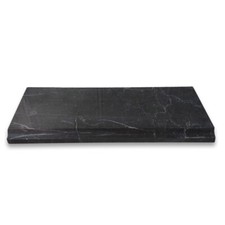 Modanatura battiscopa N12P Nero Marquina marmo nero 5x12 lucido
