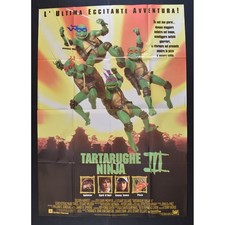 manifesto TARTARUGHE NINJA III