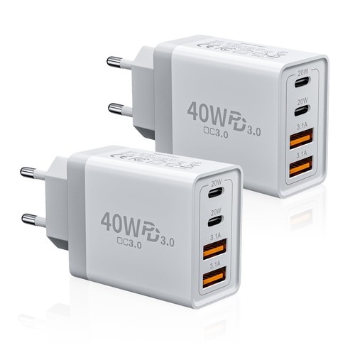 Caricatore usb pack 40w - usb,