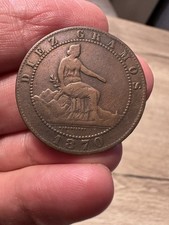 Diez Centimos 1870 10 Centesimi Spagna