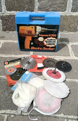 Lotto trapano accessori - trapano,
