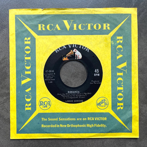 Lorne greene bonanza - 7",