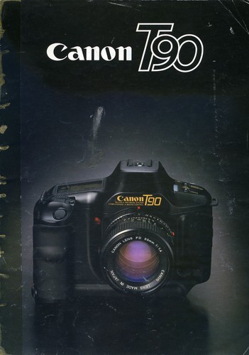 Canon t90 foglietto - canon,