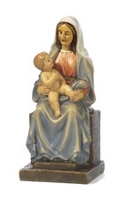 Statua Gruppo Madonna con Gesù Bambino 20.3cm in Resina Paben Articoli Religiosi