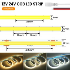 Striscia LED COB DC 12V 24V
