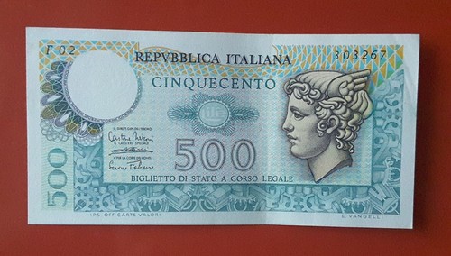 Banconota 500 lire mercurio - 500,