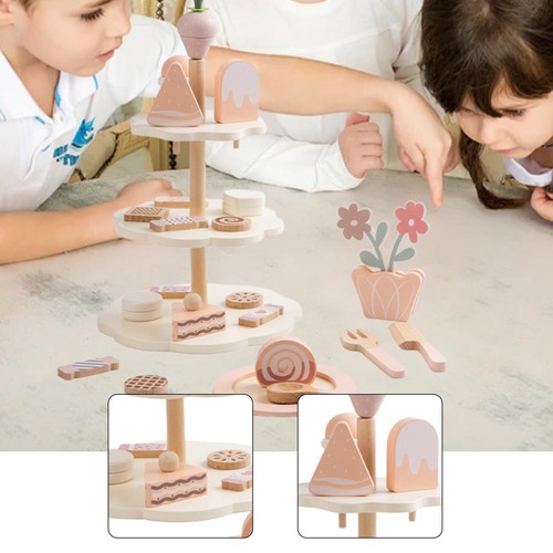 Set tè legno per feste - set,