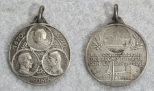 medaglia mussolini papa