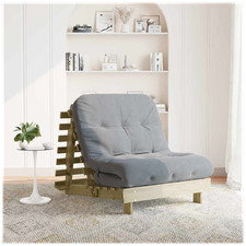 Divano letto futon legno