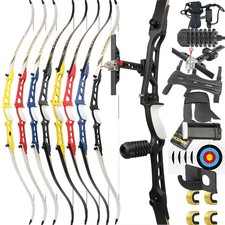 Set arco ricurvo 66" 68" 70"