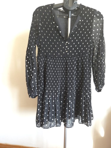 Mini abito tunica - zara, taglia