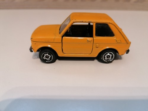 Politoys fiat 126 yellow - e,