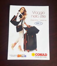Catalogo raccogli punti CONAD 2017 Bric's Milano dépliant brochure premi regali