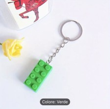Portachiavi mattoncino lego - portachiavi,