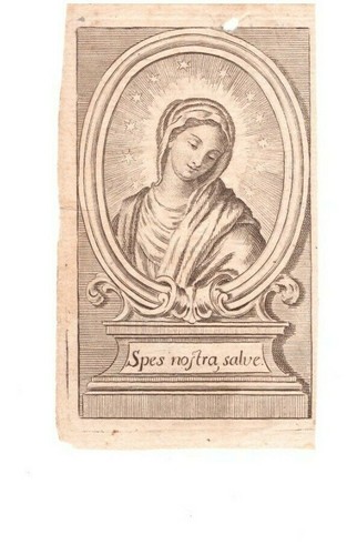 Madonna spes nostra salve - nostra,