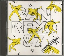 RARO CD FUORI CATALOGO " SANREMO 87 INTERNATIONAL "