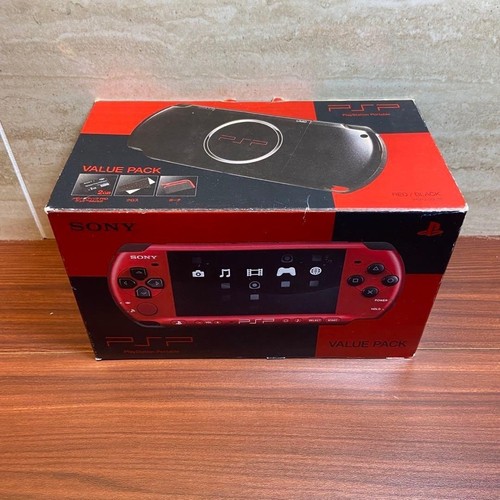 Psp 3000 value pack - pack, rosso/nero
