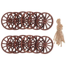  12 pezzi di ruote di carro in