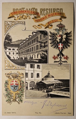 Cartolina militare acqui - cartolina,