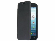 CUSTODIA PROTETTIVA PER SMARTPHONE MEDIACOM PHONE PAD DUO G500 FLIP CASE NERO