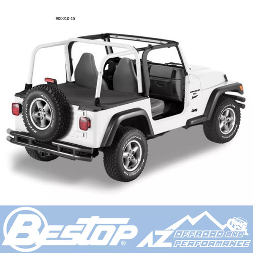 Bestop duster deck cover black - deck,