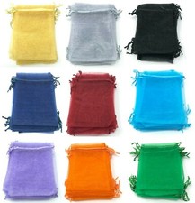 100x sacchetti organza