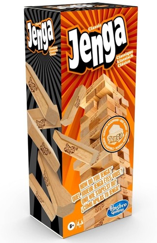 Hasbro gaming jenga classico - jenga,