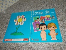 ALBUM LOVE IS PANINI 1977 COMPLETO M.BUONO ORIGINALE TIPO LULU CREAMY OSCAR BIA