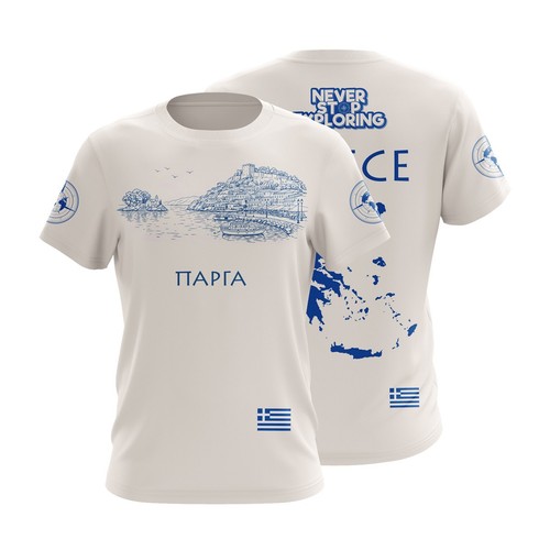 Shirt parga grecia - t-shirt,