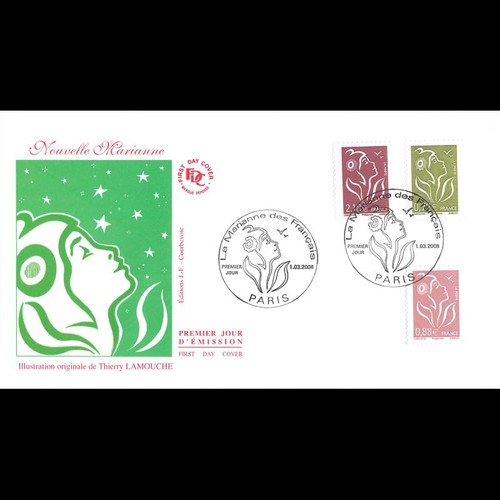 Fdc marianne des français - marianne,