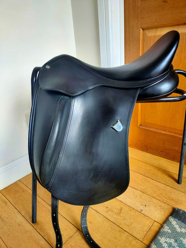 Bates sella dressage nera - bates,