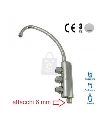 Rubinetto cromato modello - , 3