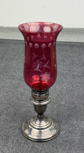 Candela vintage fisher argento - vintage,