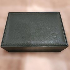 Rolex Watch Box Verde Pelle