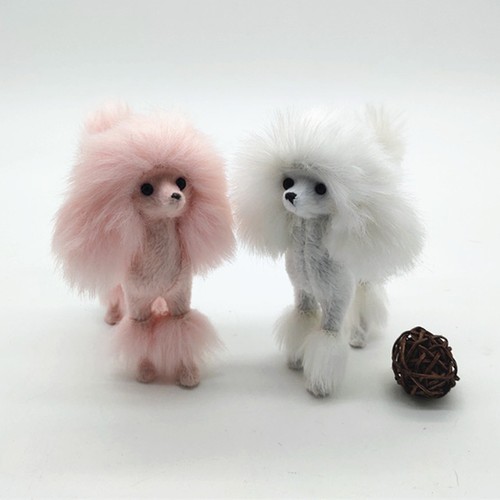 Figura barboncino rosa - , 4