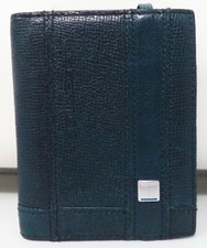 Piquadro green leather wallet - green,