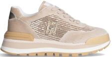 Liu Jo - AMAZING 23 TAUPE - Sneakers in velluto con paillettes