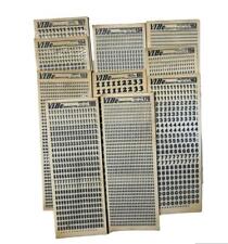 Trasferelli trasferibili lettere numeri disegni varie misure