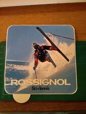 ADESIVO VINTAGE STICKER kleber sci ski rossignol ski tennis 