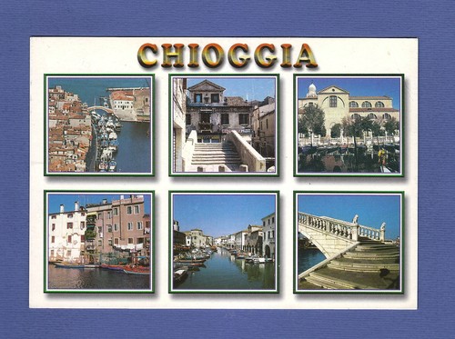 Chioggia vedute viaggiata - chioggia,
