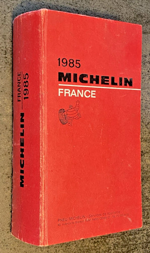 Guide michelin rouge 1985 - michelin,